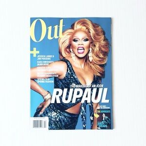 ⭐️5 For 25⭐️ Out Magazine - March/April 2024 - RuPaul